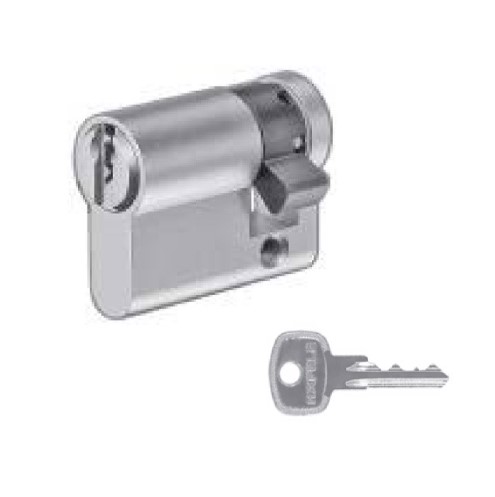 Ruột khóa một đầu chìa 40mm, chìa chủ_EM Hafele - 916.96.102