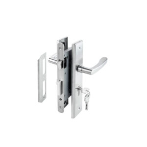 Bộ tay nắm Hafele đế dài kiểu Oval (tay nắm - thân khóa - ruột) - 499.62.503