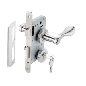 Bộ tay nắm Hafele nắp chụp tròn kiểu cong - 499.63.802