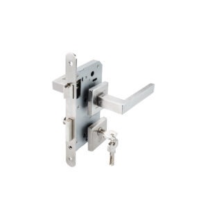 Bộ tay nắm Hafele nắp chụp vuông kiểu chữ nhật - 499.63.803
