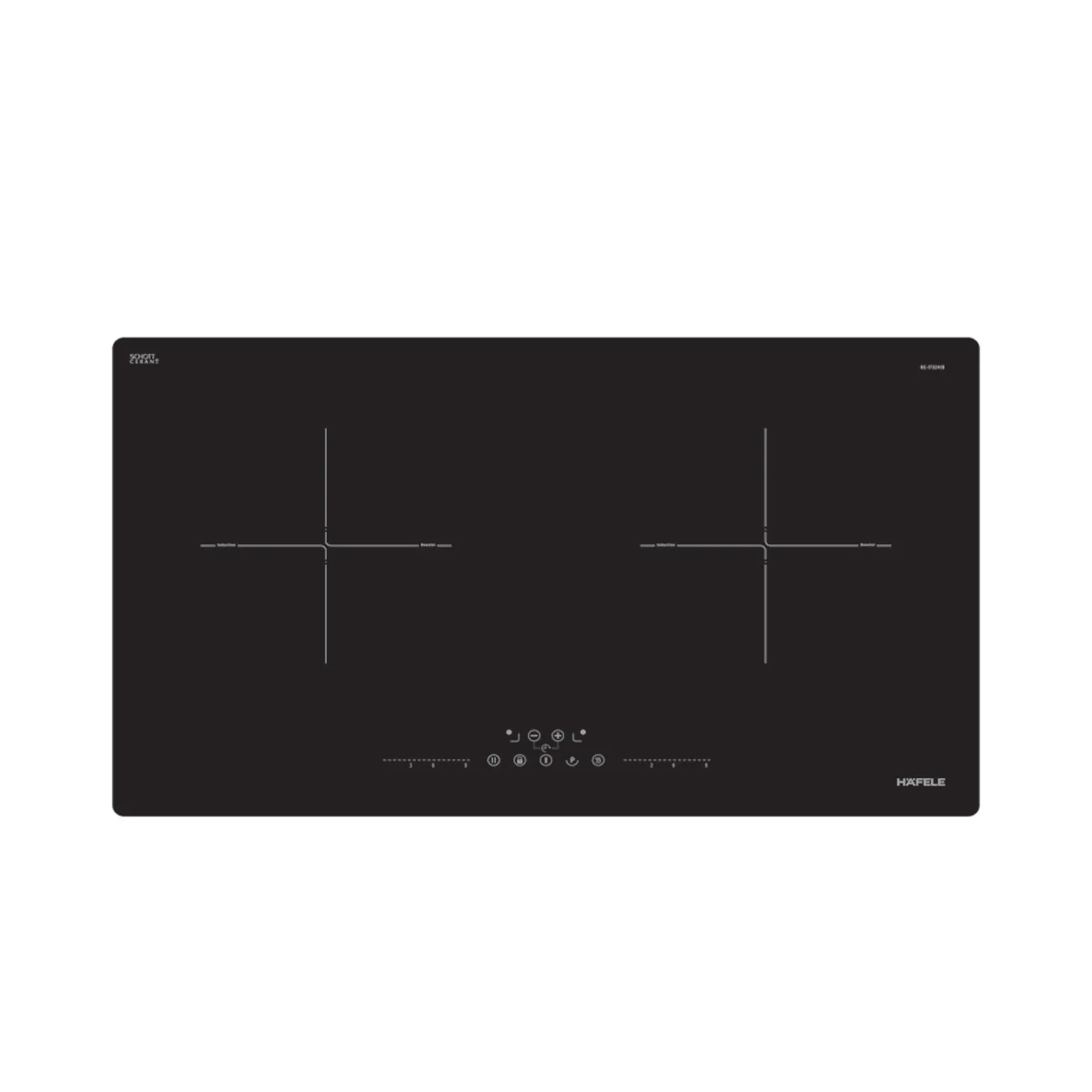 Bếp từ lắp âm 2 vùng nấu Hafele HC-I73241B - 536.61.859