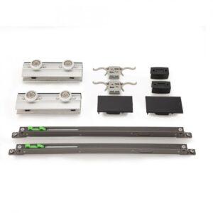 Bộ bánh xe kẹp kính VICKINI 62970.001 SC