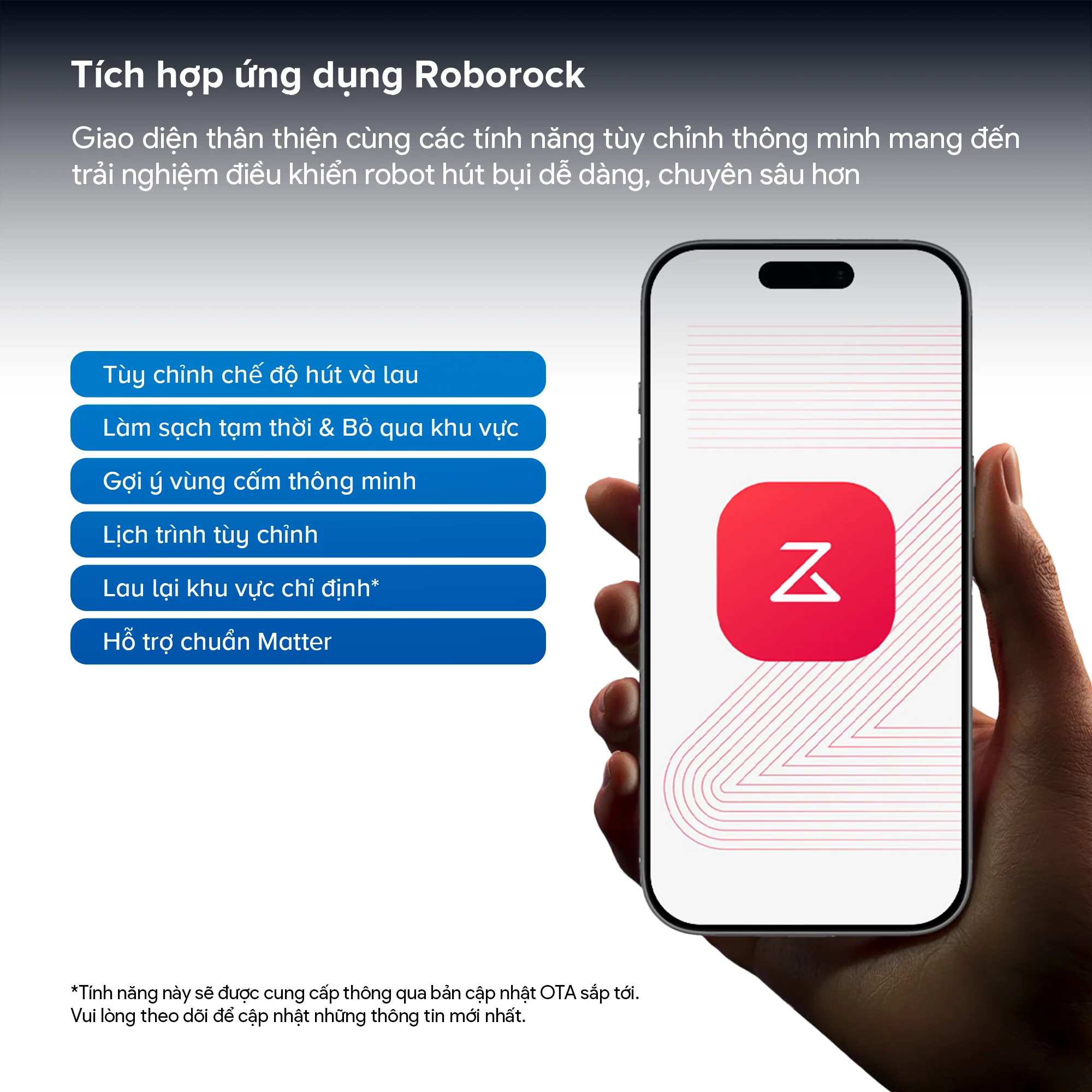 Robot Hút Bụi Lau Nhà Roborock Qrevo 2 Pro, màu trắng - Ảnh 14