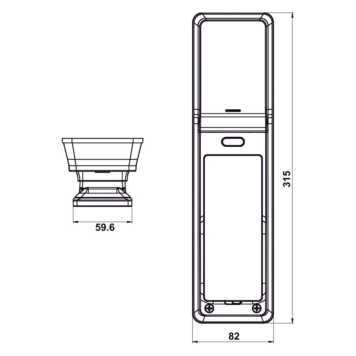 Khóa điện tử Hafele MP2503B - 912.21.046 - Ảnh 3