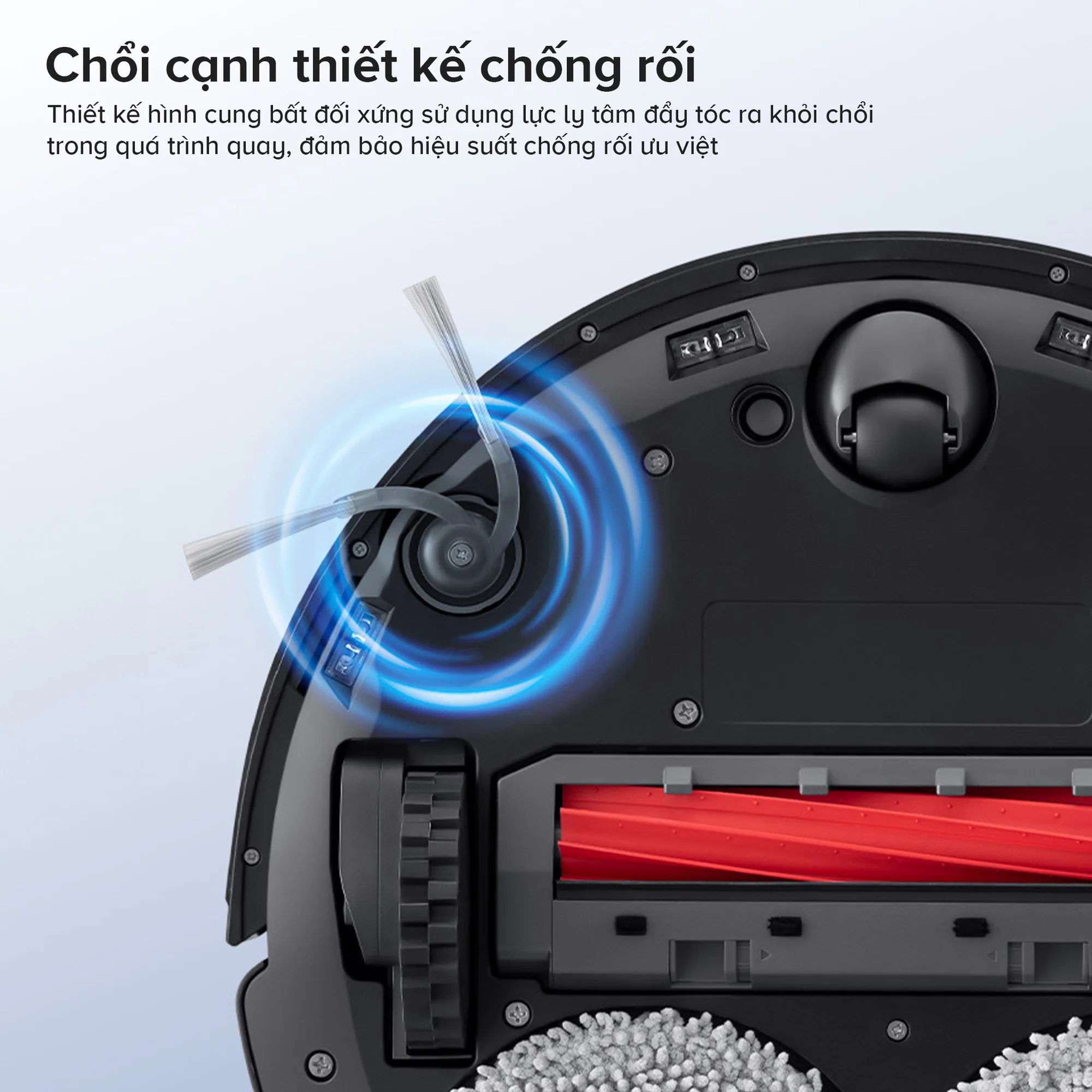 Robot Hút Bụi Lau Nhà Roborock Qrevo S Pro, màu trắng - Ảnh 4