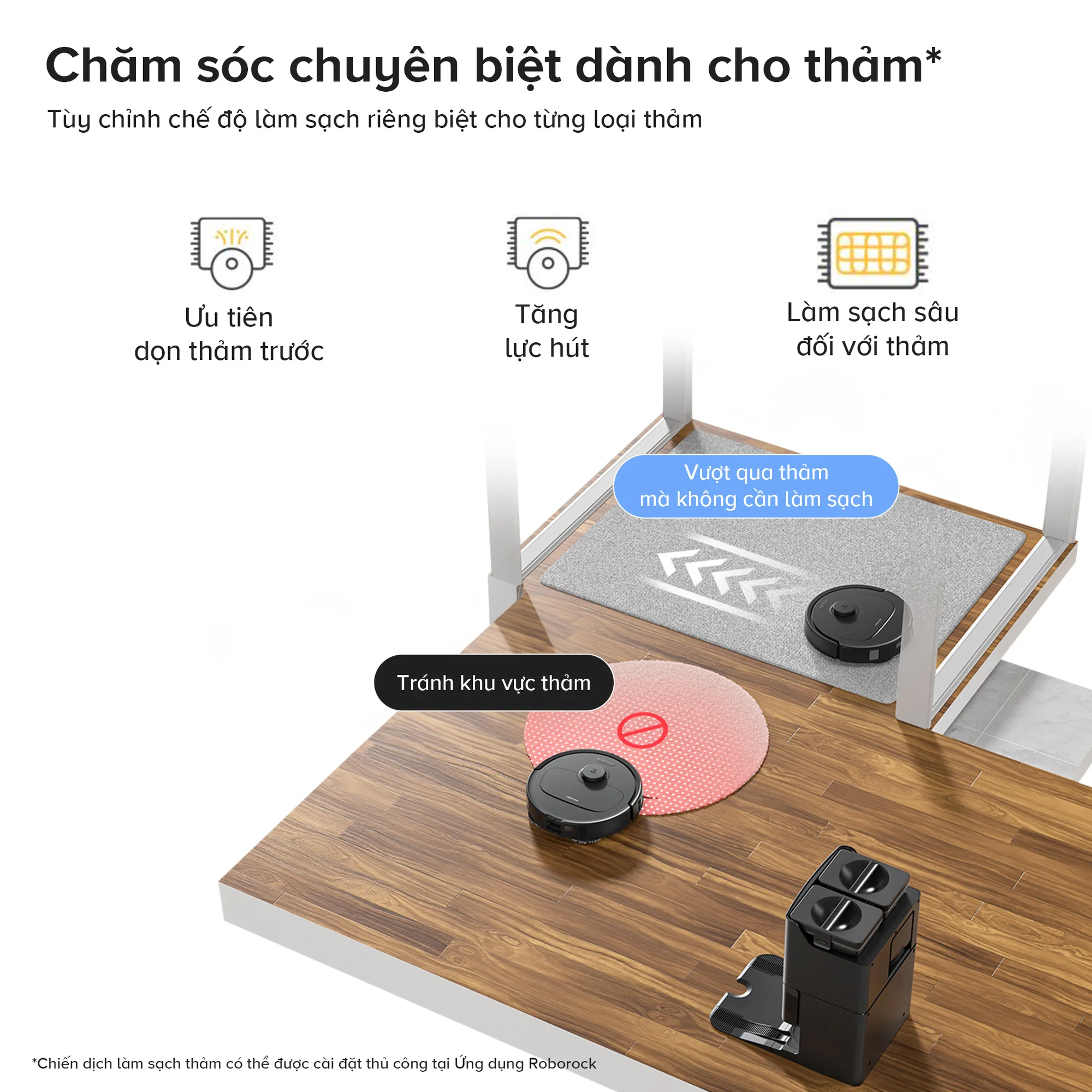 Robot Hút Bụi Lau Nhà Roborock Qrevo S Pro, màu trắng - Ảnh 9