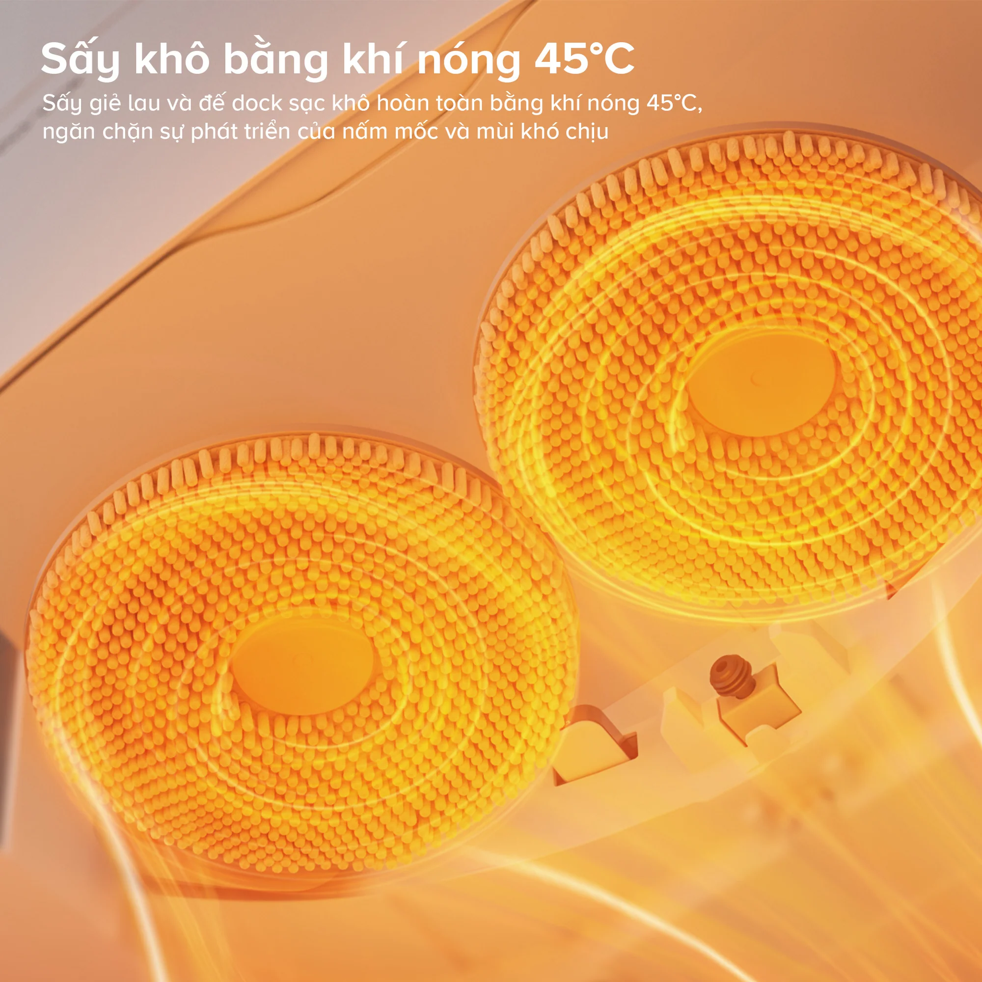 Robot Hút Bụi Lau Nhà Roborock Qrevo S Pro, màu trắng - Ảnh 14