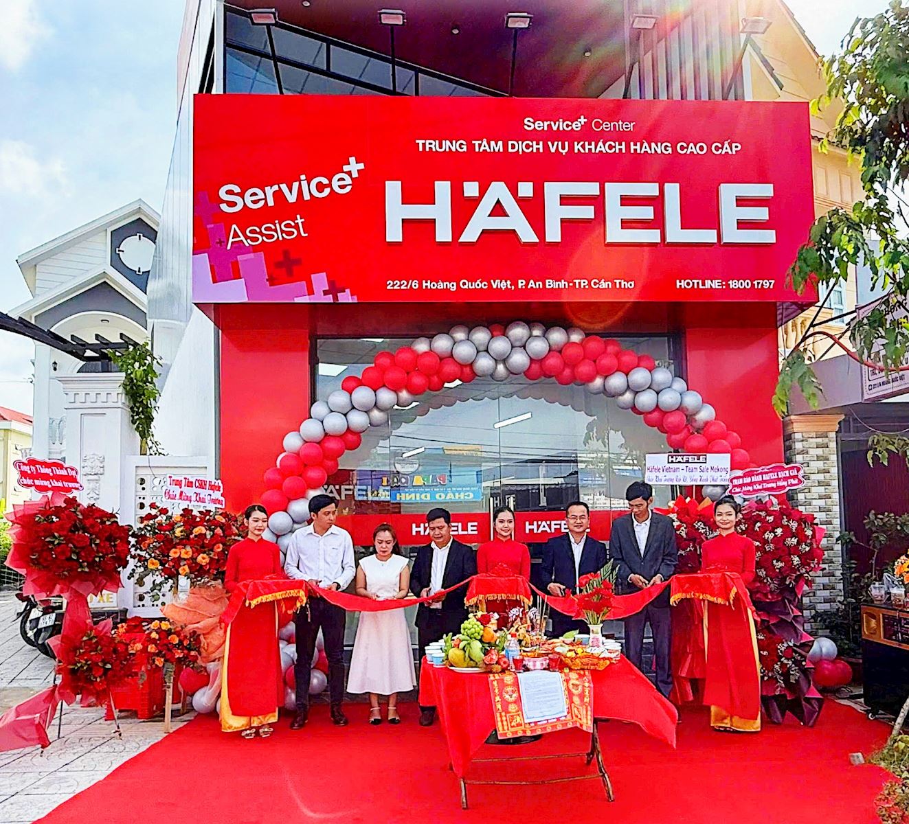 KHAI TRƯƠNG TRUNG TÂM CHĂM SÓC KHÁCH HÀNG CAO CẤP HAFELE SERVICE PLUS CENTER TẠI NHA TRANG & CẦN THƠ