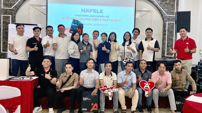 THÔNG THÀNH ĐẠT ĐỒNG HÀNH CÙNG HÄFELE VIỆT NAM: CÙNG NHAU KIẾN TẠO GIẢI PHÁP TƯƠNG LAI
