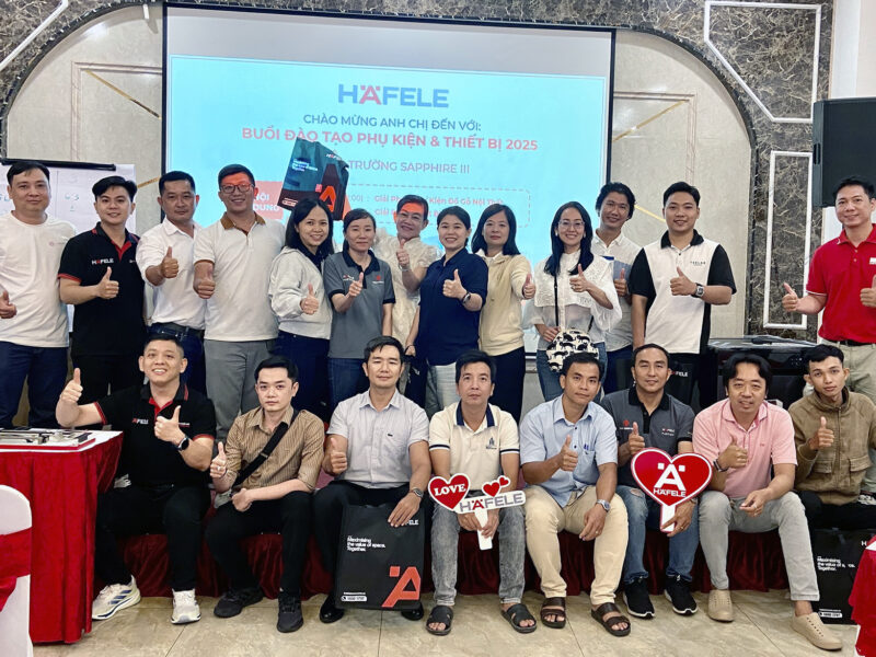 THÔNG THÀNH ĐẠT ĐỒNG HÀNH CÙNG HÄFELE VIỆT NAM: CÙNG NHAU KIẾN TẠO GIẢI PHÁP TƯƠNG LAI