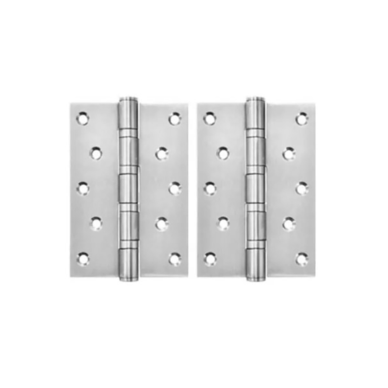Bản lề lá Hafele inox 127 x 76 x 3 mm, 4 vòng bi, inox mờ - 489.05.027