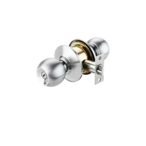 Bộ tay nắm cửa Hafele dạng tròn, inox, cửa toilet - 489.93.135