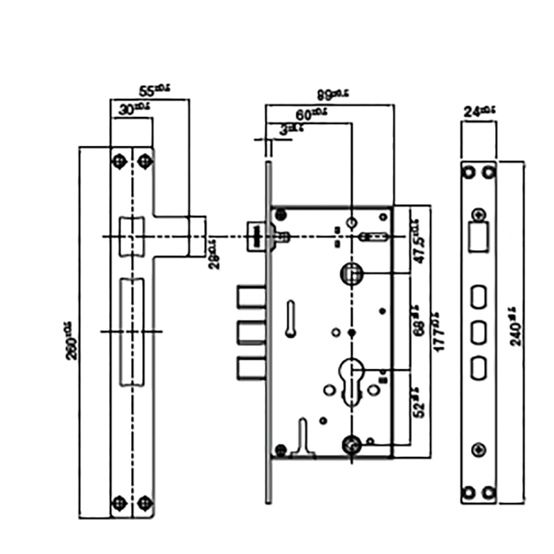 Khóa điện tử Hafele DL6100 - 912.20.582 - Ảnh 3